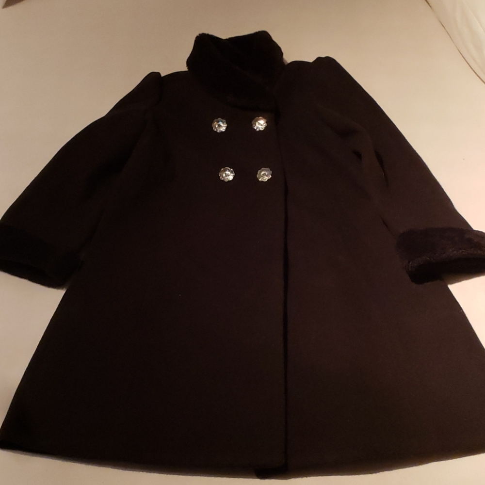Tahari girl wool coat